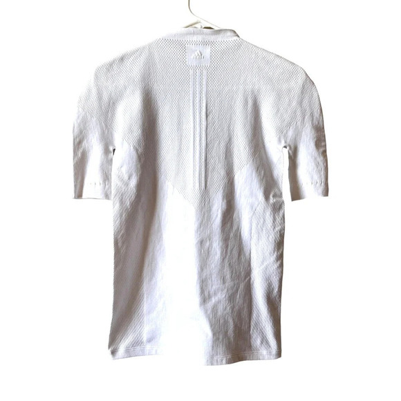 ADIDAS Women Size Med Training Warp knit White - Picture 6 of 12